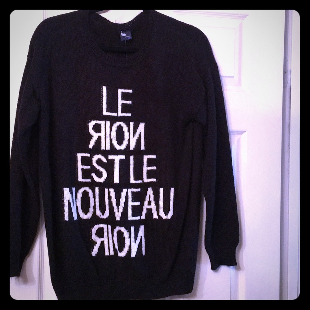 Sparkle and fade sweater. BRAND NEW WITH TAGS!